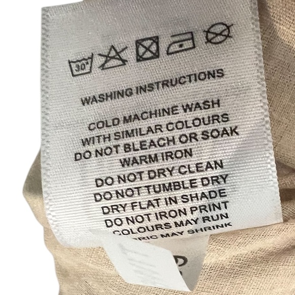 Charlie Holiday Sonny Tie Front Women's Mini Dress Oat Size Medium, NWT - Picture 7 of 11